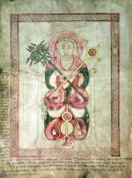 Saint Luc et son veau ailé, page de titre de l
